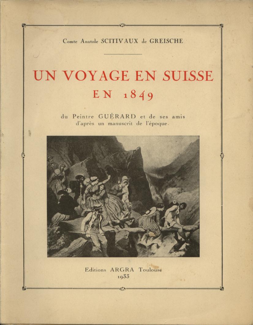 un voyage en suisse en 1849